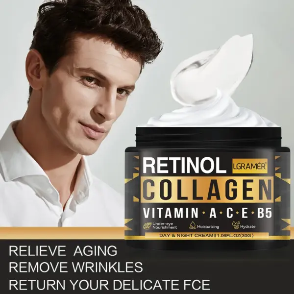Crème Visage Homme Collagène – Image 3