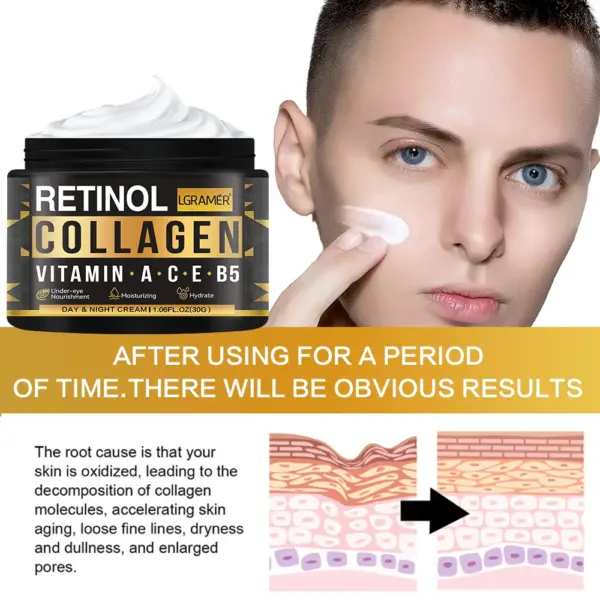 Crème Visage Homme Collagène – Image 5