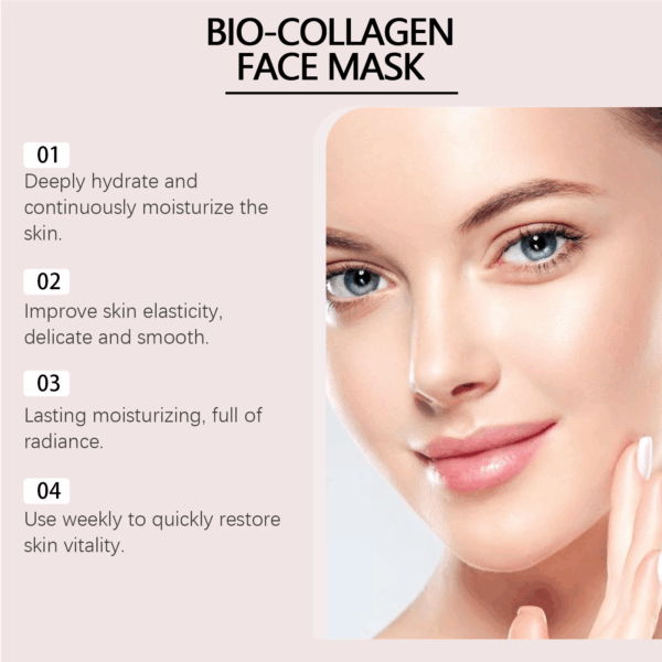 Masque collagène visage | 4 pièces – Image 4