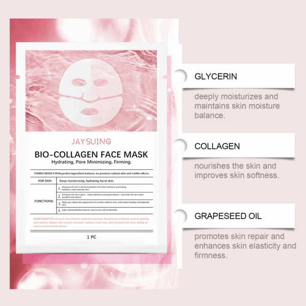 Masque collagène visage | 4 pièces – Image 3